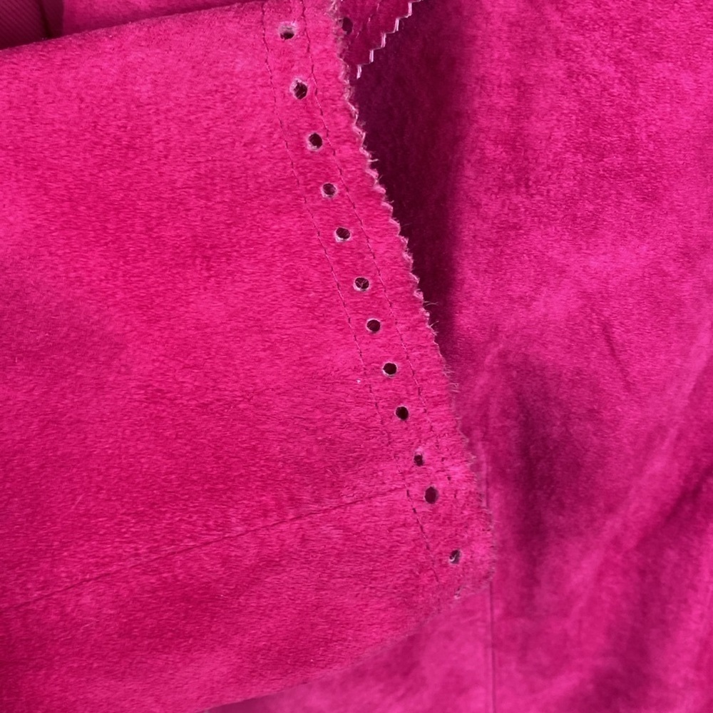 April Cornell Raspberry Pink Two-Button Blazer - Picture 11 of 14